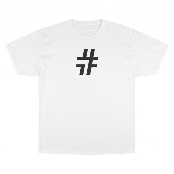 Black #43GANG Logo Classic T-Shirt — Champion® Edition
