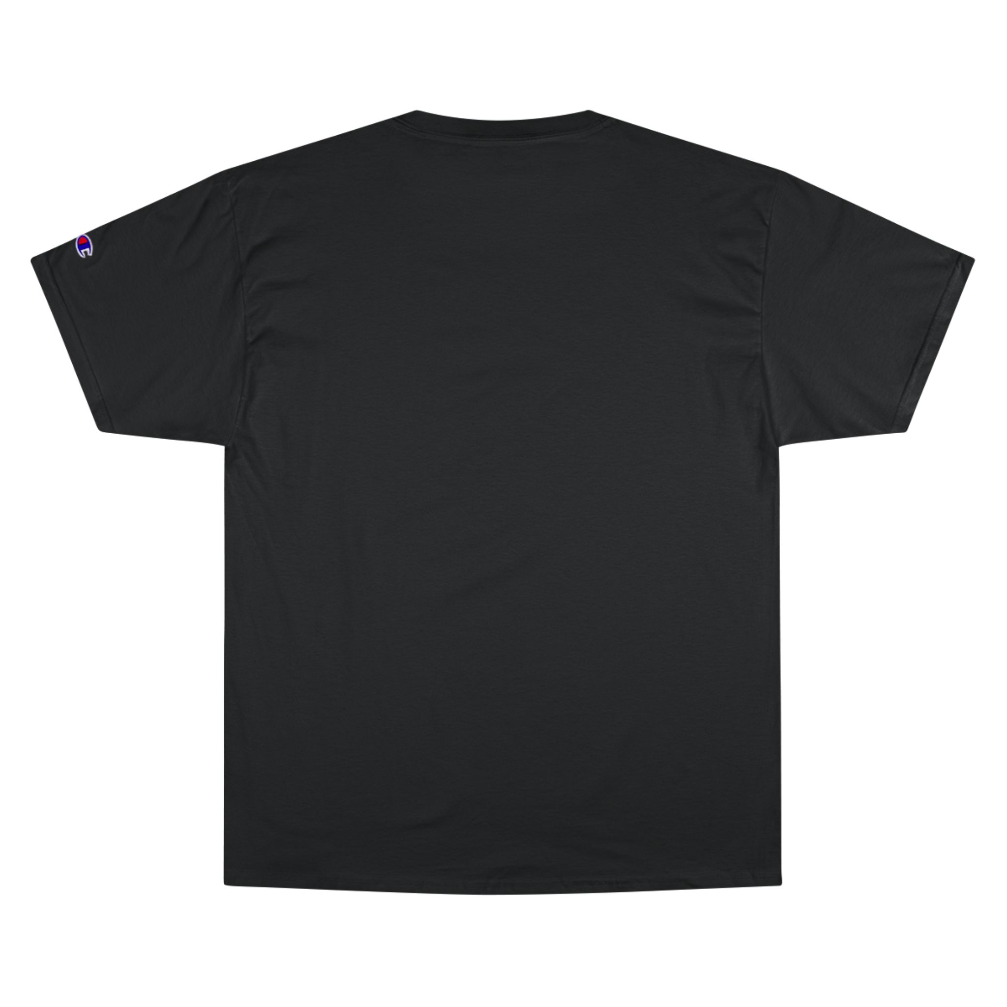 White 43 Entertainment Logo Classic T-Shirt – Champion® Edition - Image 2