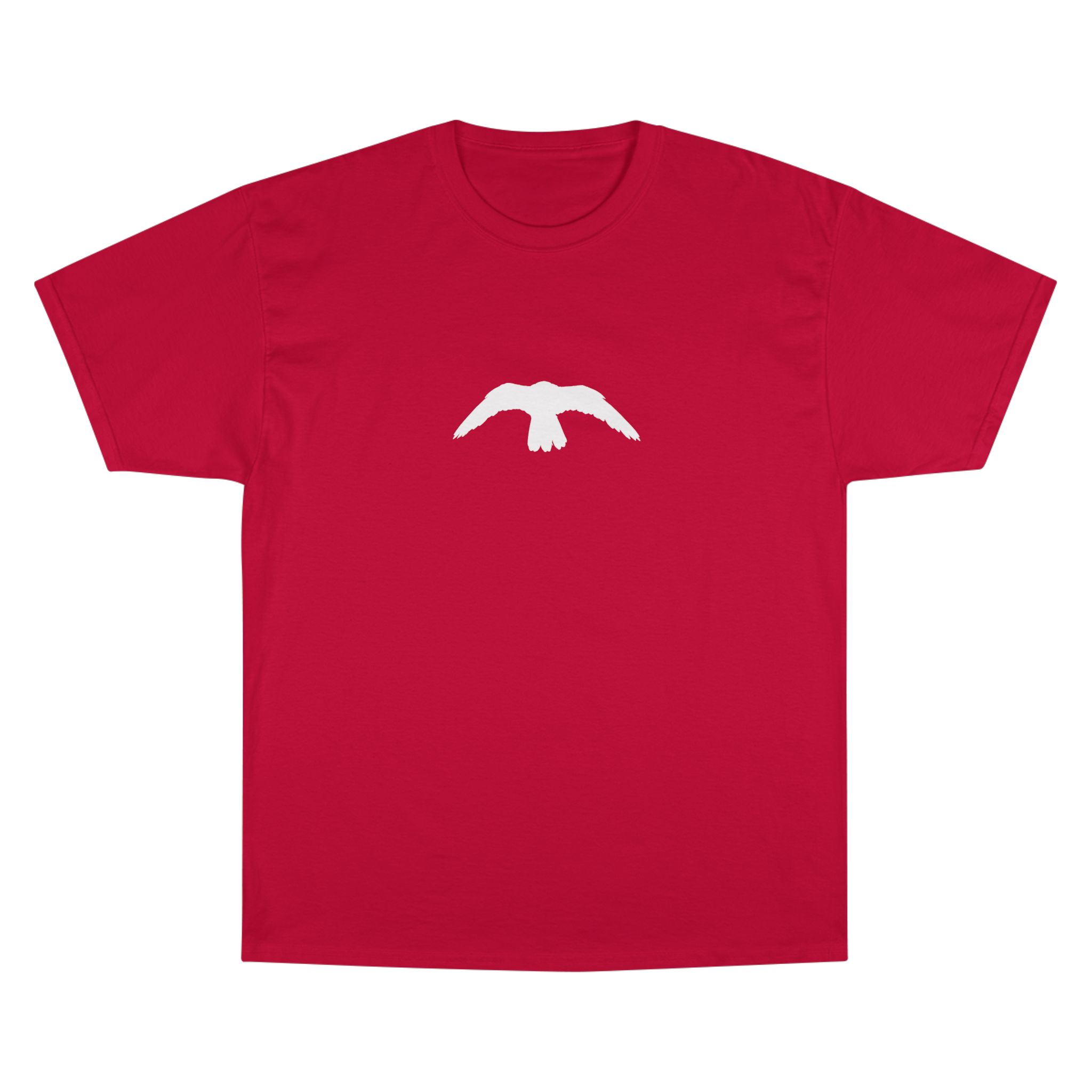 White 43 Entertainment Logo Classic T-Shirt – Champion® Edition - Image 3