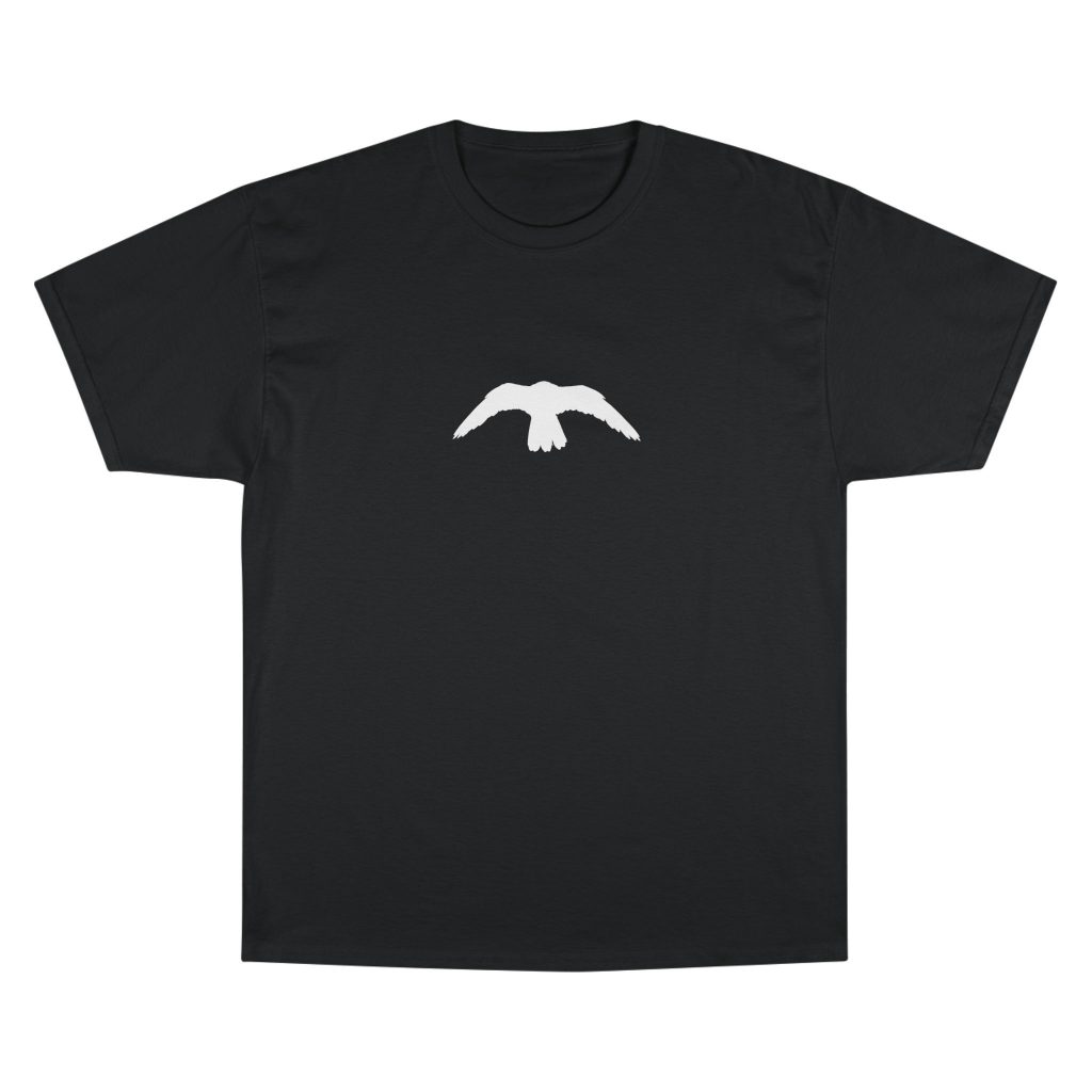 White 43 Entertainment Logo Classic T-Shirt – Champion® Edition